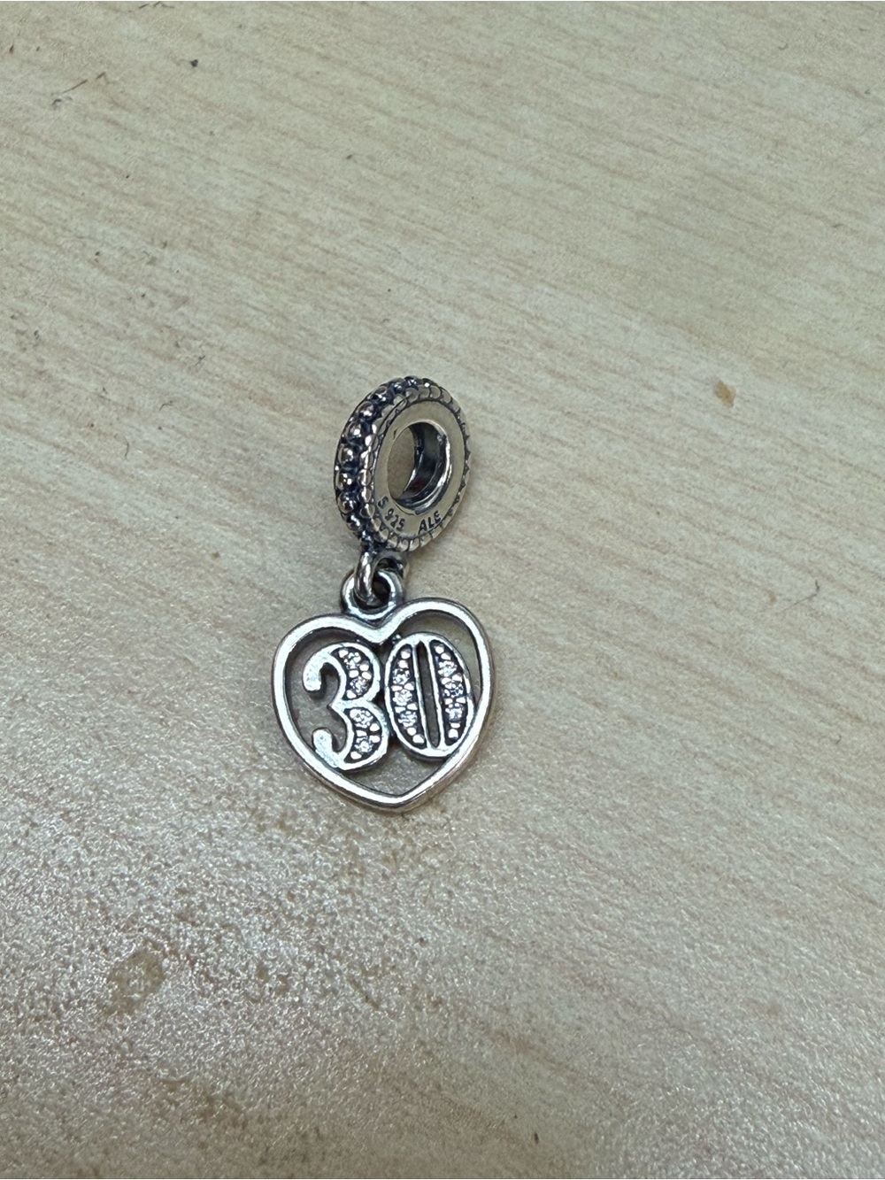 Pandora 30 Charm